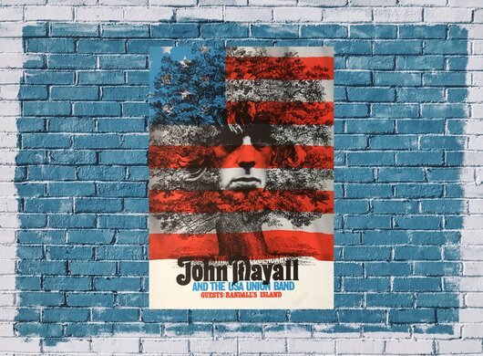John Mayall - Looking Back,  1969 - Konzertplakat