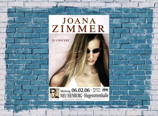 Joana Zimmer - In Concert , Neu-Isenburg  2006 - Konzertplakat
