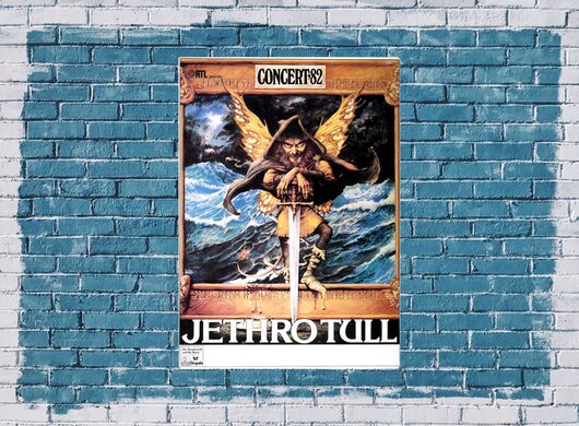 Jethro Tull - Broadsword,  1982 - Konzertplakat
