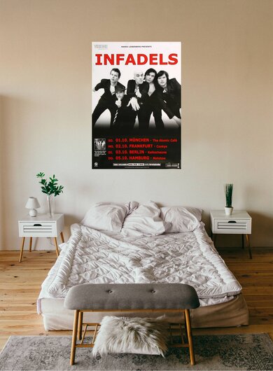 Infadels - We Are Not, Tour 2006 - Konzertplakat