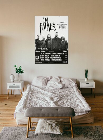 In Flames, Sirens Charms, Tour Dates, 2014, Konzertplakat