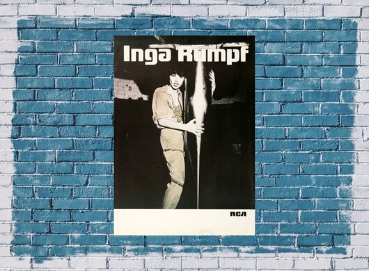 Inga Rumpf - Live in Concert,  1981 - Konzertplakat