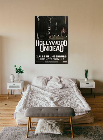 Hollywood Undead - Take Me Home, Tour 2016 - Konzertplakat