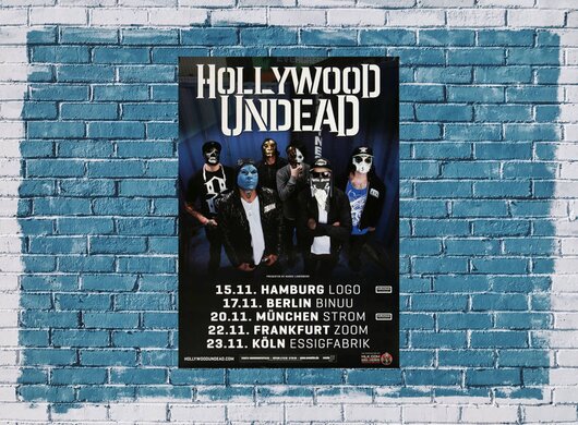 Hollywood Undead - We Are....., Tour 2014 - Konzertplakat
