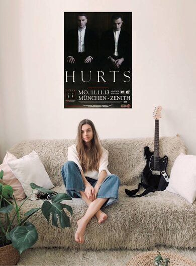 Hurts - Mnchen, Mnchen 2013 - Konzertplakat