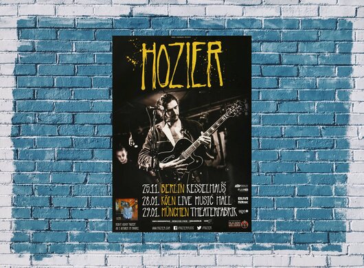 Hozier - Take Me To Church, Köln, 2014 - Konzertplakat