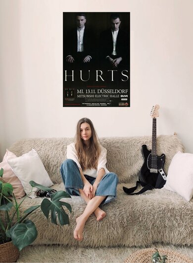 Hurts - Düsseldorf, Düsseldorf 2013 - Konzertplakat