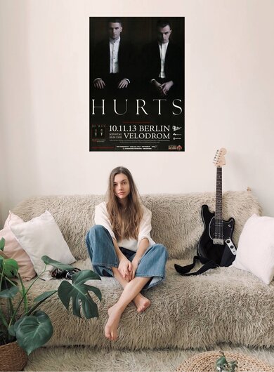 Hurts - Berlin, Berlin 2013 - Konzertplakat