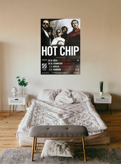 Hot Chip - In Our Heads, Tour 2012 - Konzertplakat
