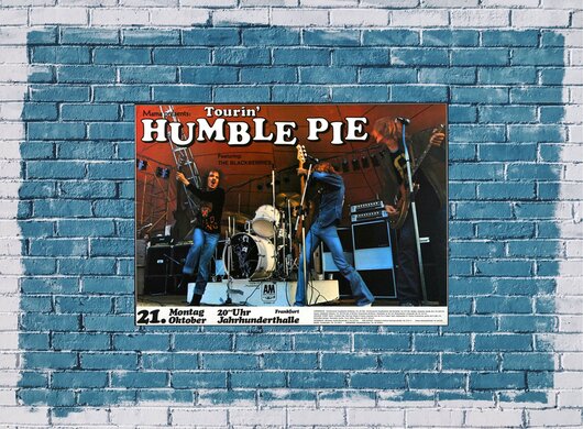 Humble Pie - Eat It, Frankfurt 1974 - Konzertplakat