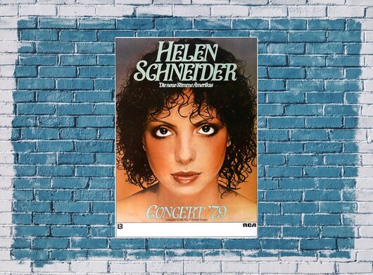 Helen Schneider with the Kick - Let It Be Now,  1979 - Konzertplakat