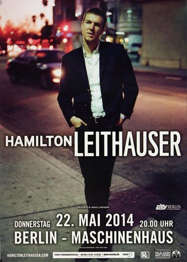 Hamilton Leithauser - I Retired, Berlin 2014 - Konzertplakat