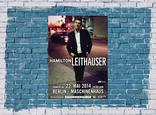Hamilton Leithauser - I Retired, Berlin 2014 - Konzertplakat