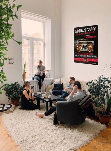 Green Day - Revolution Radio , Berlin 2017 - Konzertplakat