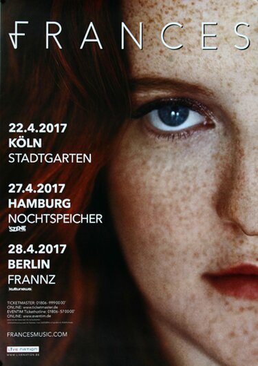 Gallant - Ology, Tour 2016 - Konzertplakat