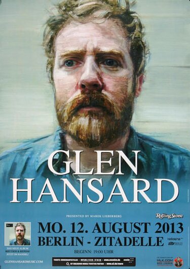 Glenn Hansard - High Hope , Berlin 2013 - Konzertplakat