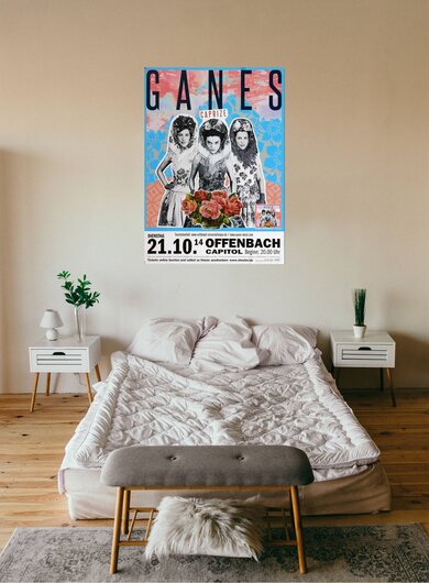 Ganes - Caprize, Frankfurt 2014 - Konzertplakat
