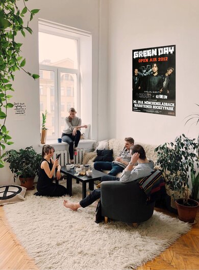 Green Day - Uno , Mönchengladbach 2012 - Konzertplakat