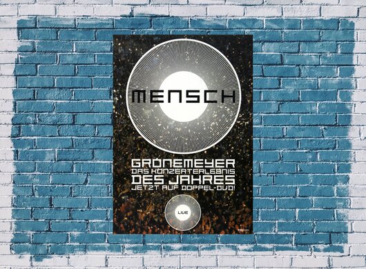 Grönemeyer, Herbert - Mensch,  2002 - Konzertplakat