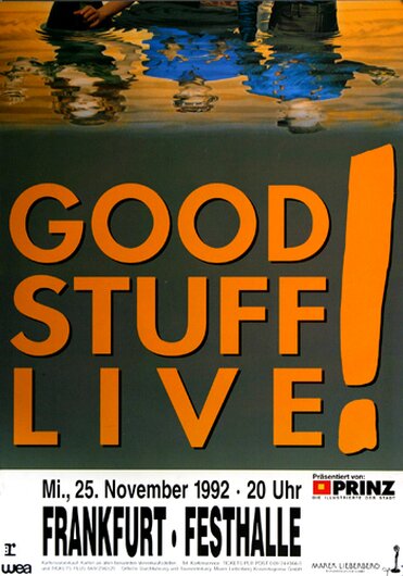Good Stuff - LIVE In, Frankfurt 1992 - Konzertplakat