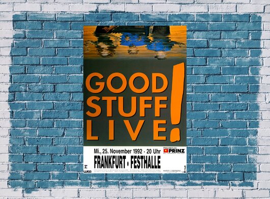 Good Stuff - LIVE In, Frankfurt 1992 - Konzertplakat