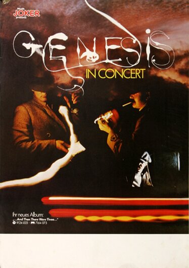 Genesis, ..and then there were three, 1978, Konzertplakat