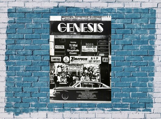 Genesis - Live in , Essen 1975 - Konzertplakat