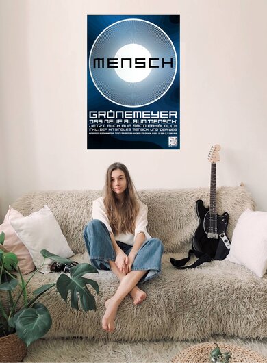 Herbert Grönemeyer - Mensch Live,  2002 - Konzertplakat