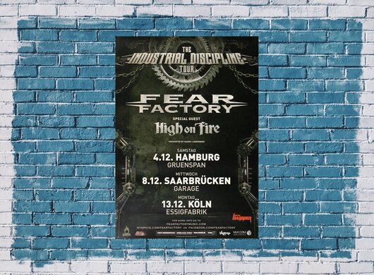 Fear Factory - Industrial Discipline, HH 2010