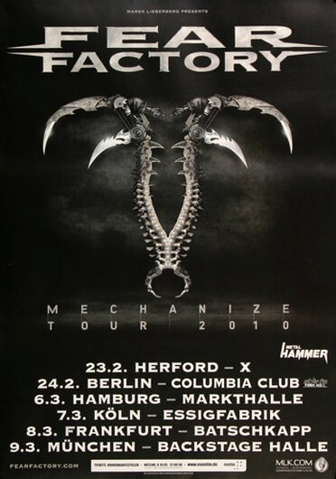Fear Factory - Mechanize, BER 2010