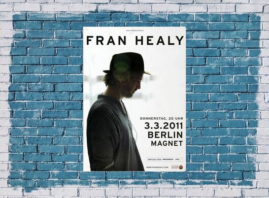 Fran Healy ( Travis ) - Kompilation, Berlin 2011 - Konzertplakat