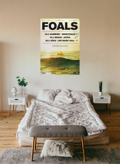 Foals - Holy Fire, Tour 2013 - Konzertplakat