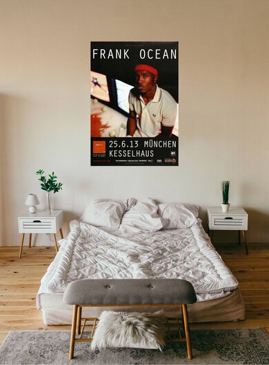 Frank Ocean - Channel Orange, München 2013 - Konzertplakat