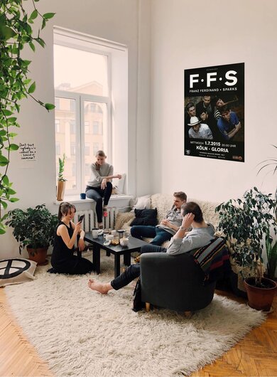 Franz Ferdinand - Sparks, Köln 2015 - Konzertplakat