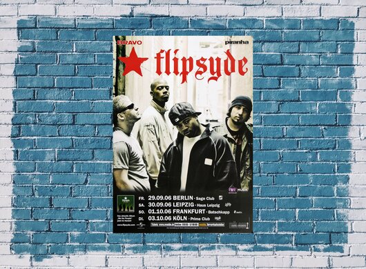 Flipsyde - We The People, Tour 2006 - Konzertplakat