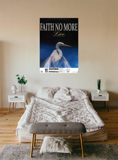 Faith No More - Angel Dust, Aschaffenburg 1992 - Konzertplakat
