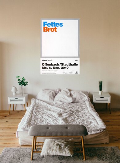 Fettes Brot - Wer kann dazu Nein sagen ?, Offenbach 2010 - Konzertplakat
