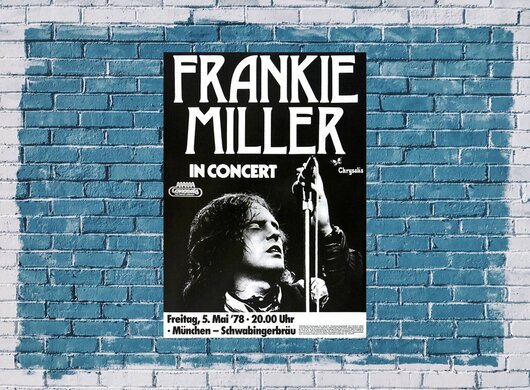 Frankie Miller - Falling in Love , München 1978 - Konzertplakat