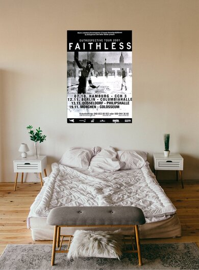 Faithless - Outrospective, Tour 2001 - Konzertplakat