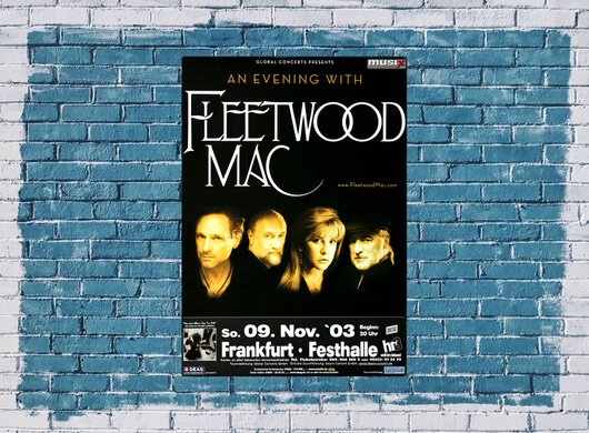 Fleetwood Mac - An Evening With, Frankfurt 2003 - Konzertplakat