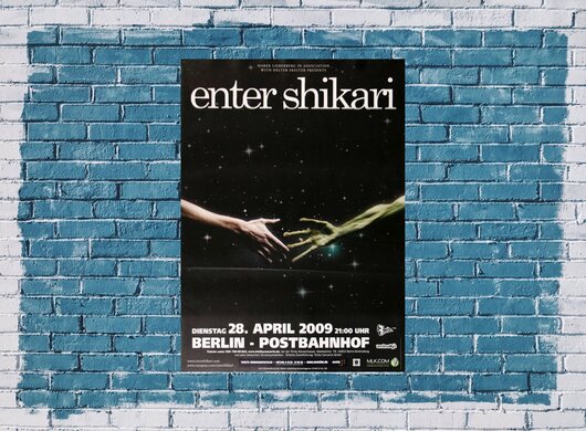 Enter Shikari - Common Dreads , Berlin 2009 - Konzertplakat
