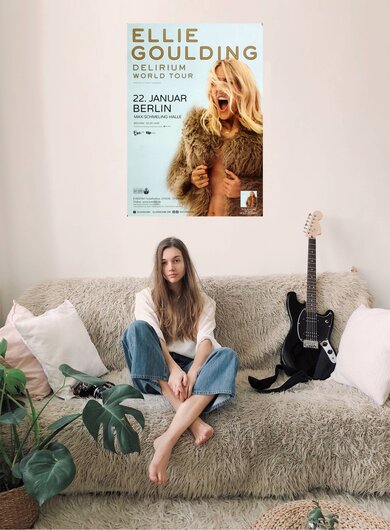 Ellie Goulding - Delirium , Berlin 2016 - Konzertplakat