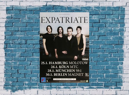 Expatriate - Midst Of This, Tour 2010 - Konzertplakat