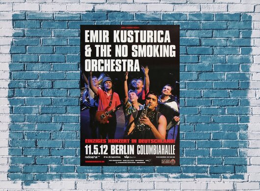 Emir Kusturica & Orchestra - Live In Concert, Berlin 2012 - Konzertplakat