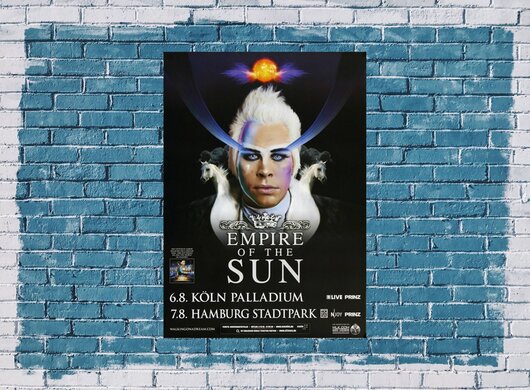 Empire Of The Sun - We Are The People, Köln & Hamburg 2011 - Konzertplakat