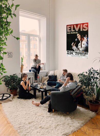 Elvis Presley - Das Musical, Frankfurt 2015 - Konzertplakat