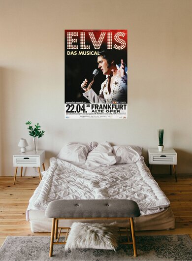 Elvis Presley - Das Musical, Frankfurt 2015 - Konzertplakat