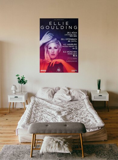 Ellie Goulding - Halcyon Days, Tour 2014 - Konzertplakat