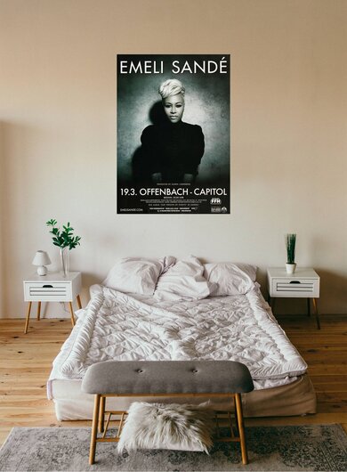 Emeli Sande - Versions Of , Frankfurt 2013 - Konzertplakat