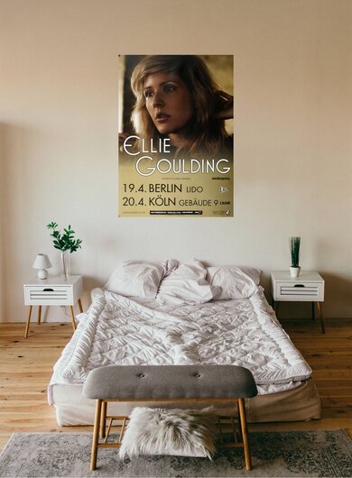 Ellie Goulding - Lights, Bremen & Karlsruhe 2010 - Konzertplakat